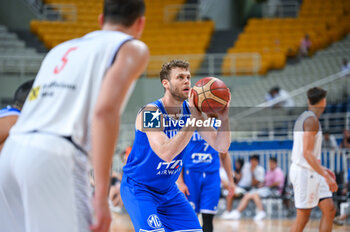 2023-08-09 - 9 NICOLO' MELLI of Italy during the Aegean Acropolis Tournament match between Italy and Serbia at Oaka Stadium on August 9, 2023, in Athens, Greece. - AEGEAN ACROPOLIS TOURNAMENT - SERBIA VS ITALY - INTERNATIONALS - BASKETBALL