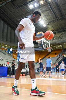 2023-08-08 - 43 THANASSIS ANTETOKOUNMPO of Greece during the Aegean Acropolis Tournament match between Greece and Serbia at Oaka Stadium on August 8, 2023, in Athens, Greece. - AEGEAN ACROPOLIS TOURNAMENT - GREECE VS SERBIA - INTERNATIONALS - BASKETBALL