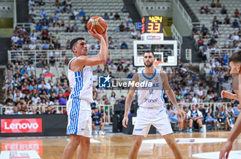 2023-08-08 - 5 GIANNOULIS LARENTZAKIS of Greece during the Aegean Acropolis Tournament match between Greece and Serbia at Oaka Stadium on August 8, 2023, in Athens, Greece. - AEGEAN ACROPOLIS TOURNAMENT - GREECE VS SERBIA - INTERNATIONALS - BASKETBALL