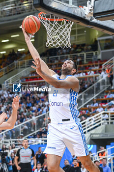 2023-08-08 - 21 IOANNIS PAPAPETROU of Greece during the Aegean Acropolis Tournament match between Greece and Serbia at Oaka Stadium on August 8, 2023, in Athens, Greece. - AEGEAN ACROPOLIS TOURNAMENT - GREECE VS SERBIA - INTERNATIONALS - BASKETBALL