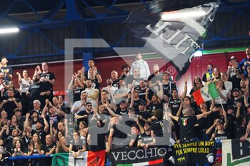 2023-03-19 - Supporters of Virtus Segafredo Bologna  - EA7 EMPORIO ARMANI MILANO VS VIRTUS SEGAFREDO BOLOGNA - ITALIAN SERIE A - BASKETBALL