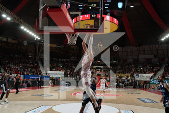 2023-04-19 - 30 Guglielmo Caruso Openjobmetis Varese during the LBA Italy Championship match between Openjobmetis Varese vs Happy Casa Brindisi,  in Varese, Italy, on April 19, 2023 - OPENJOBMETIS VARESE VS HAPPY CASA BRINDISI - ITALIAN SERIE A - BASKETBALL