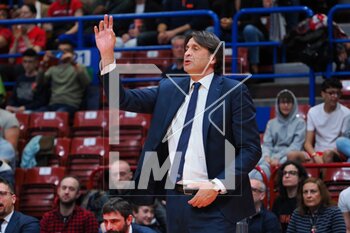 2023-04-23 - Marcelo Nicola, head coacg Nutribullet Treviso Basket - EA7 EMPORIO ARMANI MILANO VS NUTRIBULLET TREVISO BASKET - ITALIAN SERIE A - BASKETBALL