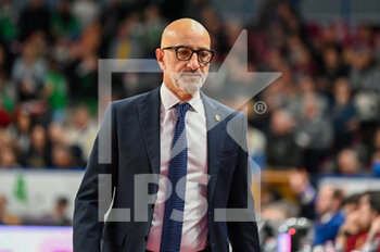 2023-02-05 - Frank Vitucci Head Coach of Happy Casa Brindisi - UMANA REYER VENEZIA VS HAPPY CASA BRINDISI - ITALIAN SERIE A - BASKETBALL