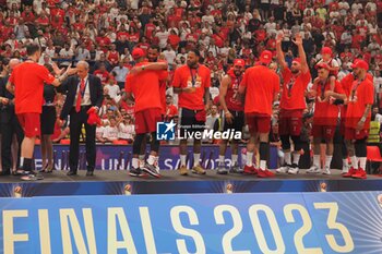 2023-06-23 - Celebrations of (EA7 Emporio Armani Olimpia Milano) - MATCH 7 FINAL - EA7 EMPORIO ARMANI MILANO VS VIRTUS SEGAFREDO BOLOGNA - ITALIAN SERIE A - BASKETBALL