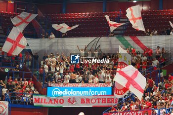 2023-10-01 - Supporters from Milan - EA7 EMPORIO ARMANI MILANO VS NUTRIBULLET TREVISO BASKET - ITALIAN SERIE A - BASKETBALL