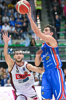 2023-10-22 - Side passage of Alessandro Zanelli ( Nutribullet Treviso Basket ) - NUTRIBULLET TREVISO BASKET VS UMANA REYER VENEZIA - ITALIAN SERIE A - BASKETBALL