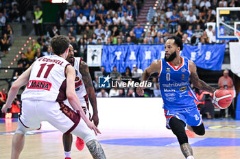 2023-10-22 - Kyran Bowman in action ( Nutribullet Treviso Basket ) - NUTRIBULLET TREVISO BASKET VS UMANA REYER VENEZIA - ITALIAN SERIE A - BASKETBALL