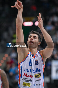 2023-12-03 - Alessandro Zanelli ( Nutribullet Treviso Basket ) - NUTRIBULLET TREVISO BASKET VS HAPPY CASA BRINDISI - ITALIAN SERIE A - BASKETBALL