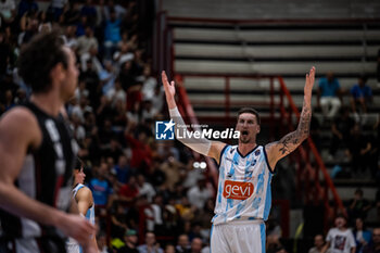 2023-10-30 - #1 Tomislav Zubcic (Ge.Vi Napoli Basket) celebrates - GEVI NAPOLI BASKET VS VIRTUS SEGAFREDO BOLOGNA - ITALIAN SERIE A - BASKETBALL
