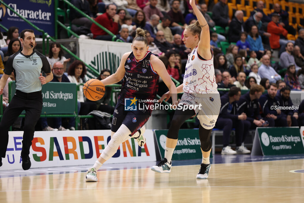 Banco di Sardegna Dinamo Sassari vs Allianz Geas Sesto S. Giovanni - ITALIAN SERIE A1 WOMEN - BASKETBALL