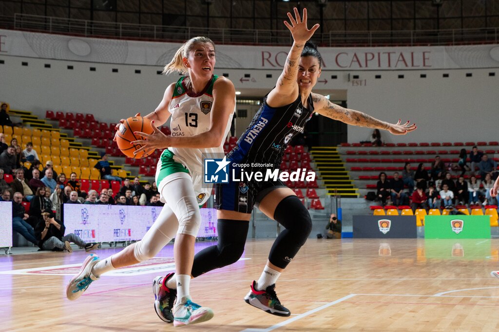 Oxygen Roma Basket vs E-Work Faenza - ITALIAN SERIE A1 WOMEN - BASKETBALL