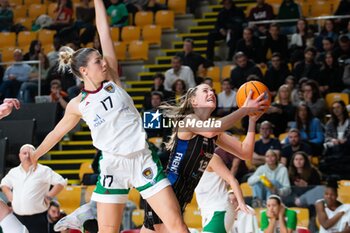 2023-12-10 - Marta Spinelli (E-work Faenza) and Caterina Gilli (Oxygen Roma Basket) - OXYGEN ROMA BASKET VS E-WORK FAENZA - ITALIAN SERIE A1 WOMEN - BASKETBALL