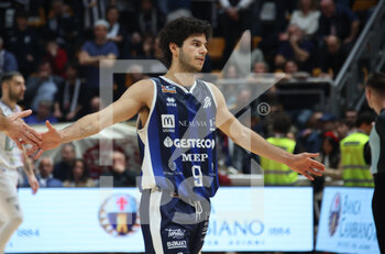 2023-01-22 - Eugenio Rota (UEB Gesteco Cividale) top scorer with 24 pts.) during the Italian basketball Lnp A2 series championship match Fortitudo Flats Service Bologna Vs. UEB Gesteco Cividale - Bologna, Italy, January 22, 2023 at Paladozza sport palace - Photo: Michele Nucci - FORTITUDO FLATS SERVICE BOLOGNA VS UEB CIVIDALE - ITALIAN SERIE A2 - BASKETBALL
