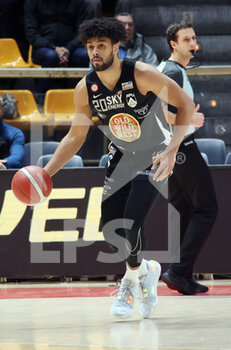 2023-01-29 - Ethan Esposito (Apu old wild west Udine) during the Italian basketball Lnp A2 series championship match Fortitudo Flats Service Bologna Vs. Apu Old Wild West Udine - Bologna, Italy, January 29, 2023 at Paladozza sport palace - Photo: Michele Nucci - FORTITUDO FLATS SERVICE BOLOGNA VS APU UDINE - ITALIAN SERIE A2 - BASKETBALL