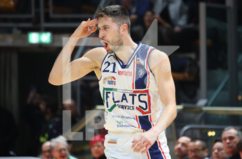 2023-01-29 - Matteo Fantinelli (Fortitudo Flats Service Bologna) during the Italian basketball Lnp A2 series championship match Fortitudo Flats Service Bologna Vs. Apu Old Wild West Udine - Bologna, Italy, January 29, 2023 at Paladozza sport palace - Photo: Michele Nucci - FORTITUDO FLATS SERVICE BOLOGNA VS APU UDINE - ITALIAN SERIE A2 - BASKETBALL