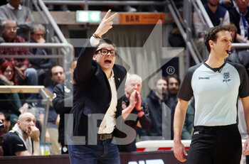 2023-01-29 - Carlo Finetti (head coach of Apu old wild west Udine) during the Italian basketball Lnp A2 series championship match Fortitudo Flats Service Bologna Vs. Apu Old Wild West Udine - Bologna, Italy, January 29, 2023 at Paladozza sport palace - Photo: Michele Nucci - FORTITUDO FLATS SERVICE BOLOGNA VS APU UDINE - ITALIAN SERIE A2 - BASKETBALL