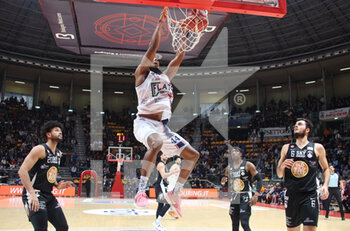 2023-01-29 - Steven Davis (Fortitudo Flats Service Bologna) during the Italian basketball Lnp A2 series championship match Fortitudo Flats Service Bologna Vs. Apu Old Wild West Udine - Bologna, Italy, January 29, 2023 at Paladozza sport palace - Photo: Michele Nucci - FORTITUDO FLATS SERVICE BOLOGNA VS APU UDINE - ITALIAN SERIE A2 - BASKETBALL