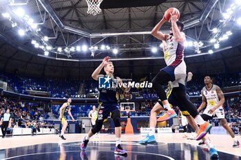 2023-05-19 - Rei Pullazi (Urania Basket Milano) & Federico Poser (Reale Mutua Torino) - PLAYOFF GAME 3 - URANIA BASKET VS REALE MUTUA BASKET TORINO - ITALIAN SERIE A2 - BASKETBALL