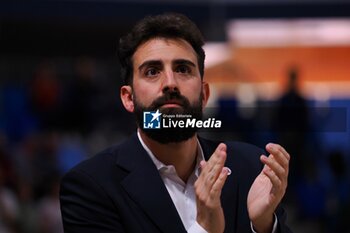 2023-05-21 - Davide Villa, coach della Urania Basket Milano - PLAYOFF GAME 4 - URANIA MILANO VS REALE MUTUA BASKET TORINO - ITALIAN SERIE A2 - BASKETBALL