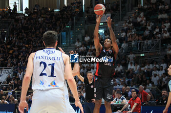 2023-05-21 - Dominique Archie (Tramec Cento) during the italian basketball Lbn A2 series Game 3 of the playoff quarterfinals match Fortitudo Flats Service Bologna Vs. Benedetto XIV Tramec Cento - Bologna, Italy, May 21, 2023 at Paladozza sport palace - Photo: Michele Nucci - PLAYOFF - FORTITUDO BOLOGNA VS TRAMEC CENTO - ITALIAN SERIE A2 - BASKETBALL
