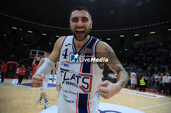 2023-05-24 - during the italian basketball Lbn A2 series Game 4 of the playoff quarterfinals match Fortitudo Flats Service Bologna Vs. Benedetto XIV Tramec Cento - Bologna, Italy, May 24, 2023 at Paladozza sport palace - Photo: Michele Nucci - PLAYOFF - FORTITUDO BOLOGNA VS TRAMEC CENTO - ITALIAN SERIE A2 - BASKETBALL