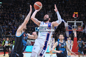 2023-06-04 - Alessandro Panni (Fortitudo Flats Service Bologna) during the italian basketball Lbn A2 series Game 4 of the playoff semifinals match Fortitudo Flats Service Bologna Vs. Vanoli basket Cremona - Bologna, Italy, June 04, 2023 at Paladozza sport palace - Photo: Michele Nucci - PLAYOFF - FLATS SERVICE FORTITUDO BOLOGNA VS VANOLI BASKET CREMONA - ITALIAN SERIE A2 - BASKETBALL