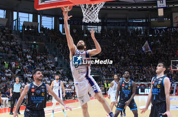 2023-06-04 - Valerio Cucci (Fortitudo Flats Service Bologna) 1during the italian basketball Lbn A2 series Game 4 of the playoff semifinals match Fortitudo Flats Service Bologna Vs. Vanoli basket Cremona - Bologna, Italy, June 04, 2023 at Paladozza sport palace - Photo: Michele Nucci - PLAYOFF - FLATS SERVICE FORTITUDO BOLOGNA VS VANOLI BASKET CREMONA - ITALIAN SERIE A2 - BASKETBALL