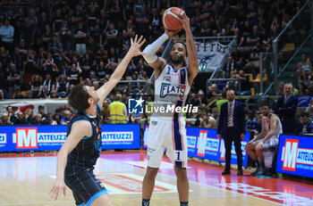 2023-06-04 - Adrian Banks (Fortitudo Flats Service Bologna) during the italian basketball Lbn A2 series Game 4 of the playoff semifinals match Fortitudo Flats Service Bologna Vs. Vanoli basket Cremona - Bologna, Italy, June 04, 2023 at Paladozza sport palace - Photo: Michele Nucci - PLAYOFF - FLATS SERVICE FORTITUDO BOLOGNA VS VANOLI BASKET CREMONA - ITALIAN SERIE A2 - BASKETBALL