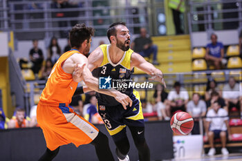 2023-10-01 - # 3 Luca Vencato (Reale Mutua Basket Torino) - REALE MUTUA TORINO VS BENACQUISTA ASSICURAZIONI LATINA - ITALIAN SERIE A2 - BASKETBALL