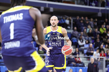 2023-11-17 - # 22 Marco Cusin (Reale Mutua Basket Torino) - WEGREENIT URANIA MILANO  VS REALE MUTUA BASKET TORINO - ITALIAN SERIE A2 - BASKETBALL