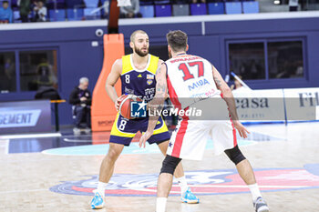 2023-11-17 - # 8 Matteo Schina (Reale Mutua Basket Torino) - WEGREENIT URANIA MILANO  VS REALE MUTUA BASKET TORINO - ITALIAN SERIE A2 - BASKETBALL