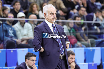 2023-11-17 - Franco Ciani (head coach Reale Mutua Basket Torino) - WEGREENIT URANIA MILANO  VS REALE MUTUA BASKET TORINO - ITALIAN SERIE A2 - BASKETBALL