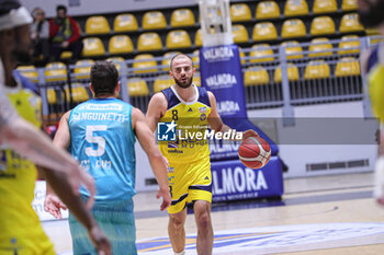 2023-12-06 - # 8 Matteo Schina (Reale Mutua Basket Torino) - REALE MUTA BASKET TORINO VS SEBASTIANI RIETI - ITALIAN SERIE A2 - BASKETBALL