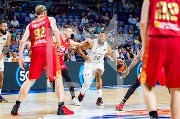 2023-04-30 - Guerschon Yabusele (Real Madrid) in action during the basketball match between Real Madrid and Zaragoza Basket valid for the matchday 30 of the spanish basketball league ACB called “Liga Endesa” played at Wizink Center in Madrid on Sunday 30 April 2023 - REAL MADRID VS ZARAGOZA - SPANISH LIGA ENDESA ACB - BASKETBALL