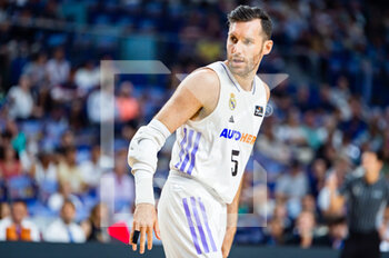 2023-04-30 - Rudy Fernandez (Real Madrid) during the basketball match between Real Madrid and Zaragoza Basket valid for the matchday 30 of the spanish basketball league ACB called “Liga Endesa” played at Wizink Center in Madrid on Sunday 30 April 2023 - REAL MADRID VS ZARAGOZA - SPANISH LIGA ENDESA ACB - BASKETBALL