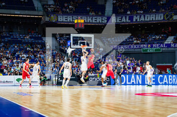 2023-04-30 - Howard
Sant-Roos (Zaragoza) in action during the basketball match between Real Madrid and Zaragoza Basket valid for the matchday 30 of the spanish basketball league ACB called “Liga Endesa” played at Wizink Center in Madrid on Sunday 30 April 2023 - REAL MADRID VS ZARAGOZA - SPANISH LIGA ENDESA ACB - BASKETBALL