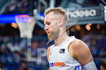 2023-04-30 - Dzanan Musa (Real Madrid) during the basketball match between Real Madrid and Zaragoza Basket valid for the matchday 30 of the spanish basketball league ACB called “Liga Endesa” played at Wizink Center in Madrid on Sunday 30 April 2023 - REAL MADRID VS ZARAGOZA - SPANISH LIGA ENDESA ACB - BASKETBALL