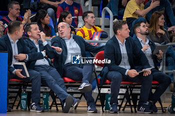 2023-11-12 - Head coach Txus Vidorreta (Lenovo Tenerife) during a Liga ENDESA match at Palau Blaugrana, in Barcelona, Spain on November 12, 2023. (Photo / Felipe Mondino) - BARÇA - LENOVO TENERIFE - SPANISH LIGA ENDESA ACB - BASKETBALL