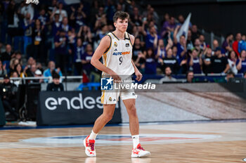 2023-12-03 - Hugo Gonzalez of Real Madrid seen during the Liga Endesa Acb 23/24 basketball match between Real Madrid vs Rio Breogan at Wizink center in Madrid, Spain. - REAL MADRID VS BREOGAN - SPANISH LIGA ENDESA ACB - BASKETBALL