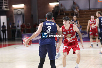 2023-09-15 - # 3 Luca Vencato (Reale Mutua Basket Torino) - SUPERCOPPA LNP OLD WILD WEST - NOVIPIù MONFERRATO VS REALE MUTUA TORINO - SUPERCOPPA LNP - BASKETBALL