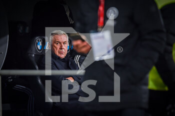 2023-03-02 - Carlo Ancelotti (Real Madrid) during the football match between
Real Madrid and Barcelona valid for the semifinal of the “Copa del Rey” Spanish cup celebrated in Madrid, Spain at Bernabeu stadium on Thursday 02 March 2023 - REAL MADRID VS BARCELONA - SPANISH CUP - SOCCER