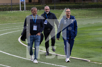 2023-03-20 - Carlos retegui, mateo retegui's father visiting coverciano - GATHERING OF THE ITALIAN NATIONAL TEAM - OTHER - SOCCER