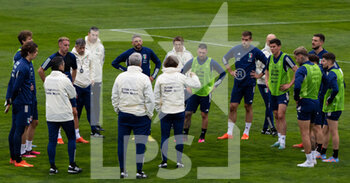 2023-03-20 - Roberto Mancini talking with the team - GATHERING OF THE ITALIAN NATIONAL TEAM - OTHER - SOCCER