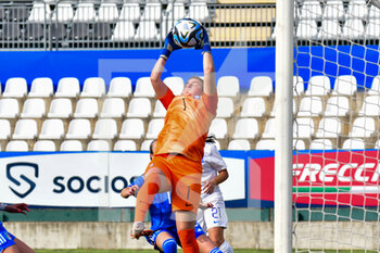 2023-04-05 - Griva save the attempt (Greece) - ROUND 2 - WOMEN'S UNDER-19 EUROPEAN QUALIFIERS - GREECE VS ITALY - UEFA EUROPEAN - SOCCER