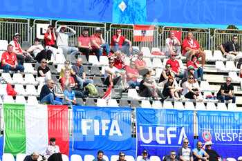 2023-04-11 - Austria Fans - ROUND 2 - WOMEN'S UNDER-19 EUROPEAN QUALIFIERS - ITALY VS AUSTRIA - OTHER - SOCCER