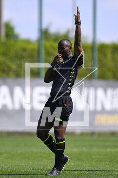 2023-05-07 - Referee Jules Roland Andeng Tona Mbei during the 27th day of the Serie B Championship between S.S. Lazio Women vs Napoli Femminile at the stadio Mirko Fersini on May 7, 2023 in Formello, Italy. - SERIE B - LAZIO WOMEN VS NAPOLI FEMMINILE - OTHER - SOCCER
