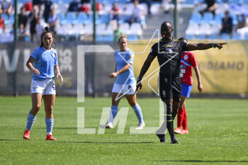 2023-05-07 - Referee Referee Jules Roland Andeng Tona Mbei during the 27th day of the Serie B Championship between S.S. Lazio Women vs Napoli Femminile at the stadio Mirko Fersini on May 7, 2023 in Formello, Italy. - SERIE B - LAZIO WOMEN VS NAPOLI FEMMINILE - OTHER - SOCCER