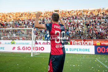 2023-06-12 - Leonardo Pavoletti of Cagliari Calcio, Giro di Campo - CAGLIARI AWARD CEREMONY FOR PROMOTION TO SERIE A - OTHER - SOCCER