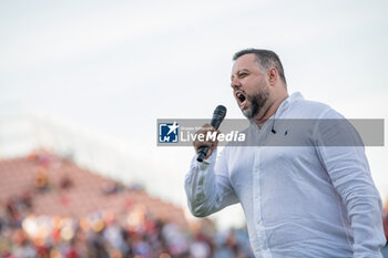 2023-06-12 - Mikheil Sheshaberidze - CAGLIARI AWARD CEREMONY FOR PROMOTION TO SERIE A - OTHER - SOCCER